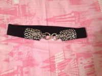 Лот: 5701044. Фото: 2. Черный пояс-резинка. Женская одежда