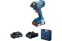 Лот: 20095187. Фото: 3. Гайковерт Bosch GDR 180-LI [06019G5123... Строительство и ремонт