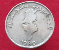 Лот: 10829731. Фото: 2. Иностранная монетка №18567 (Тунис... Монеты