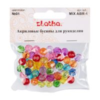 Лот: 25011154. Фото: 2. Бусина "Zlatka" MIX акрил ABR-1... Ручная работа