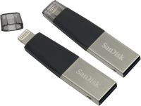 Лот: 12655769. Фото: 3. Флешка USB 32 ГБ SanDisk iXpand... Компьютеры, оргтехника, канцтовары