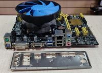 Лот: 18666733. Фото: 2. Комплект i5 4570+8 Gb DDR3, Материнская... Комплектующие