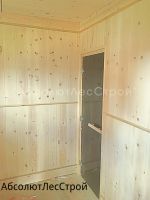 Лот: 11550204. Фото: 3. Вагонка широкая кедровая "Штиль... Строительство и ремонт