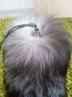 Лот: 17166854. Фото: 2. Меховой хвост на подвеске 33 см. Сувениры, подарки