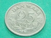 Лот: 10780361. Фото: 5. Монета 25 эри оре ере Дания 1961...