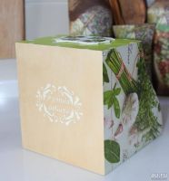 Лот: 9170074. Фото: 4. Короб для кухни под специи. Декупаж...