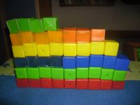 Лот: 7630305. Фото: 2. Кубики пластмасовые. Игрушки