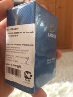 Лот: 5270640. Фото: 3. туалетная вода Lacoste. Красота и здоровье