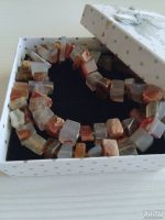 Лот: 13453886. Фото: 5. Колье из натурального агата.