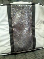 Лот: 6008139. Фото: 4. Сумка новая светлая с паетками. Красноярск