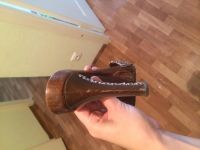 Лот: 4179966. Фото: 2. Босоножки дерево. Женская обувь