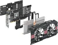 Лот: 4839424. Фото: 3. 3Gb Asus HD 7970 DC2 TOP 384 бита... Компьютеры, оргтехника, канцтовары