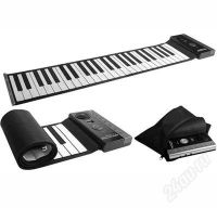 Лот: 738433. Фото: 2. Гибкое пианино 61 key. Игровые приставки, консоли, видеоигры
