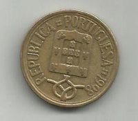 Лот: 9468738. Фото: 2. Португалия 5 эскудо 1998. Монеты