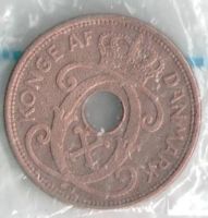 Лот: 13056516. Фото: 2. Дания 1 оре 1932 год (с3-5). Монеты