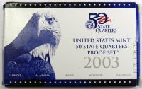 Лот: 7203533. Фото: 2. 2003 г. США. 25 центов. Штаты... Монеты