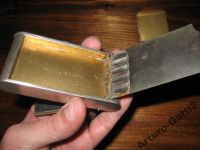 Лот: 6015396. Фото: 6. Косметичка-портсигар серебро 800...