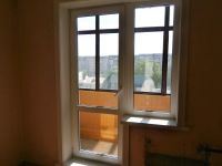 Лот: 11733429. Фото: 2. Дверь пластиковая б/у (стеклопакет... Двери, окна, фурнитура