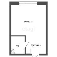 Лот: 24397165. Фото: 10. Продам 1-комн. кв. 18 кв.м. Красноярск...