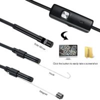 Лот: 15247671. Фото: 3. Эндоскоп-камера USB 7мм с гибким... Авто, мото, водный транспорт