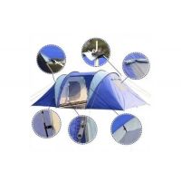 Лот: 13979643. Фото: 2. Палатка Lanyu LY-1699, Двухкомнатная... Туризм