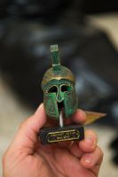 Лот: 5073069. Фото: 2. Статуэтка греческий шлем. Сувениры