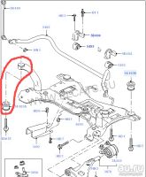 Лот: 14319794. Фото: 2. Ford focus 2 Втулка подрамника... Автозапчасти