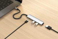 Лот: 24980309. Фото: 10. USB-хаб Satechi 4-в-1 USB-C Slim...