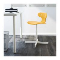 Лот: 7530740. Фото: 4. Ikea Стул офисный желтый ИКЕА... Красноярск