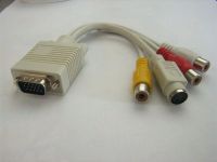 Лот: 2283080. Фото: 2. Кабель переходник VGA на S-Video... Комплектующие