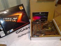 Лот: 1424707. Фото: 2. GIGABYTE GA-X58A-OC/ INTEL X58... Комплектующие