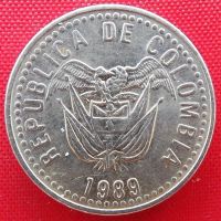 Лот: 4764028. Фото: 2. (№3621) 10 песо 1989 (Колумбия... Монеты