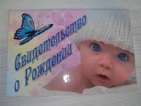 Лот: 4743554. Фото: 2. Папка для Свидетельства о рождении... Дети растут