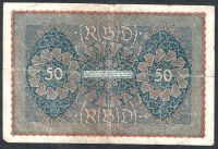 Лот: 7967464. Фото: 2. 50 марок 1919 г Германия. Банкноты