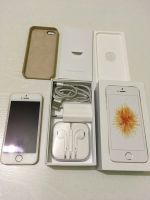 Лот: 13216523. Фото: 2. Iphone SE gold 128 Gb (идеальное... Смартфоны, связь, навигация