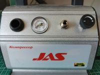 Лот: 23456523. Фото: 2. Компрессор JAS 1207 с ресивером... Инструмент и расходные