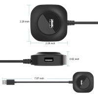 Лот: 16183382. Фото: 2. Usb-hub 4 порта 2.0. Периферия