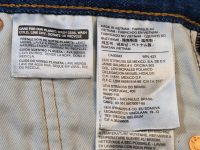 Лот: 10003249. Фото: 13. Мужские прямые джинсы Levis 504...