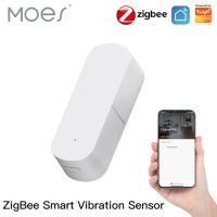 Лот: 21590784. Фото: 2. Датчик MOES ZigBee Vibration Sensor... Периферия