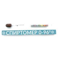 Лот: 11702849. Фото: 2. Спиртомер бытовой 0-96С спиртометр. Приготовление напитков