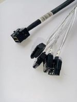 Лот: 10289986. Фото: 3. Кабель Mini SAS HD - 4xSATA 0... Компьютеры, оргтехника, канцтовары