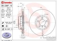 Лот: 14755033. Фото: 2. Диск Тормозной Brembo для BMW... Автозапчасти