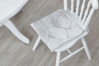 Лот: 23681328. Фото: 2. Подушка-галета на табурет Linen... Домашний текстиль