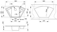 Лот: 15335141. Фото: 2. Мойка для кухни Granula GR-9001... Сантехника, водопровод