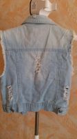 Лот: 13885578. Фото: 2. Джинсовая жилетка. Женская одежда