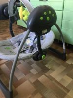 Лот: 9876663. Фото: 2. Качеля детская (happy baby) grey. Дети растут