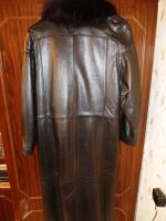 Лот: 11515329. Фото: 2. Женское кожаное пальто. Женская одежда