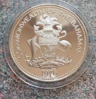 Лот: 21002981. Фото: 2. монета 1976 года 5 долларов Багамские... Монеты