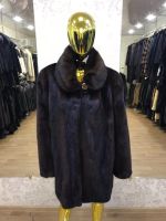Лот: 12048882. Фото: 3. Шуба Норковая арт 2230 Скандинавка... Одежда, обувь, галантерея