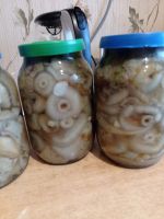 Лот: 10141303. Фото: 2. Грибы. Грузди солёные - 1 литр... Продукты